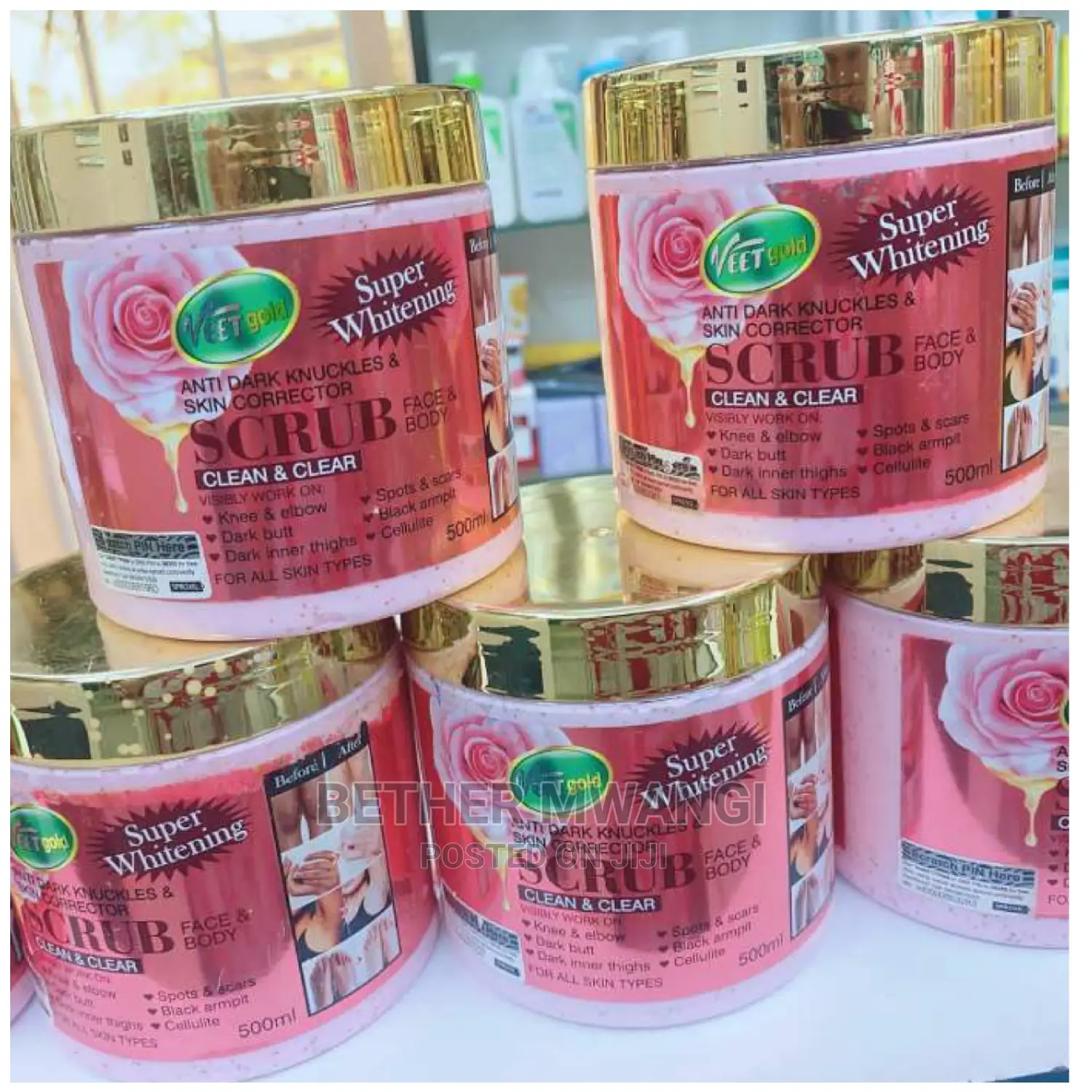 Veetgold Super Whitening Body Scrub