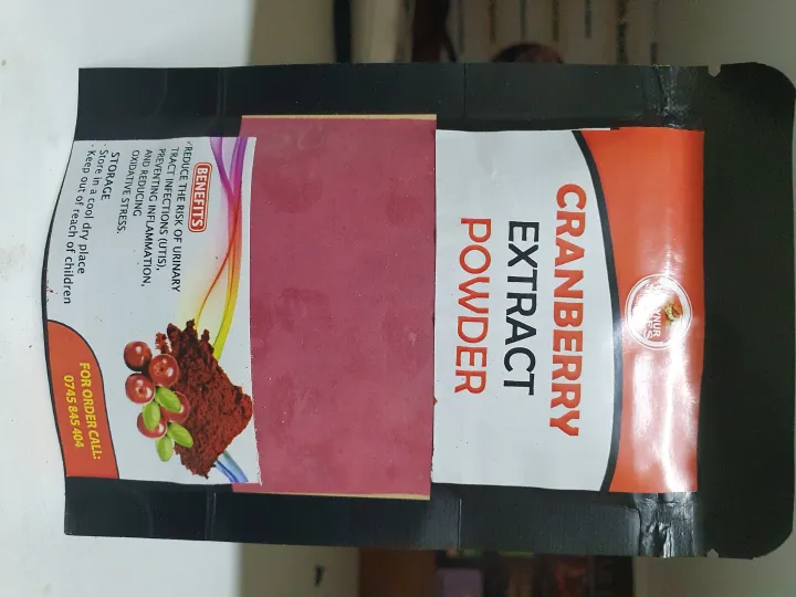 Cranberry extract powder (best for reducing the risk of urinary tract infections (UTIs)
