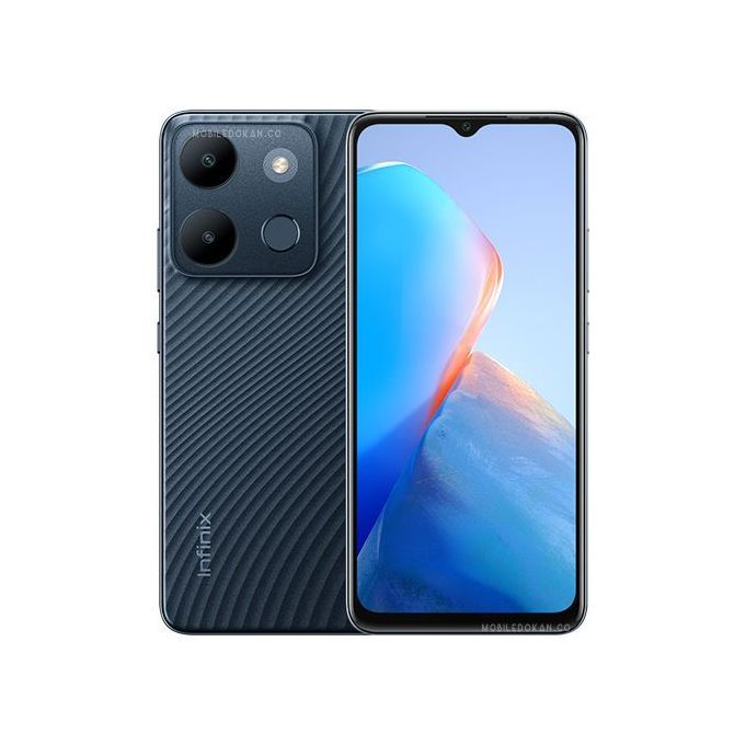 Infinix Smart 7 HD, 6.6", 2GB RAM, 64GB, 5000mAh, 4G(DUAL SIM) - Ink Black.