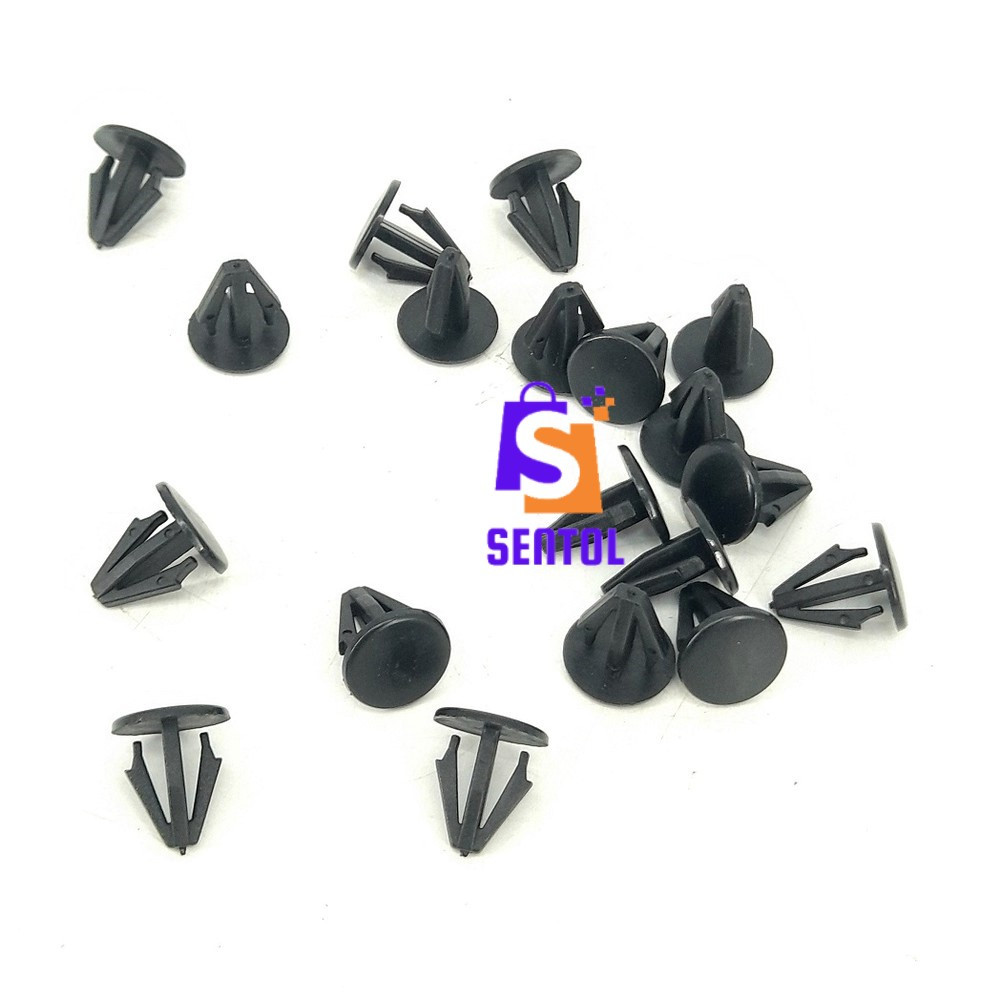 20PCS TCP49 Plastic Rivet Car Body Trim Clips