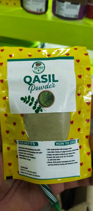 "Qasil Powder: The Ancient East African Secret for Skin, Naturally Cleansing, Brightening, and Healing Acne, Redefining Your Routine with Nature’s Best Exfoliator."