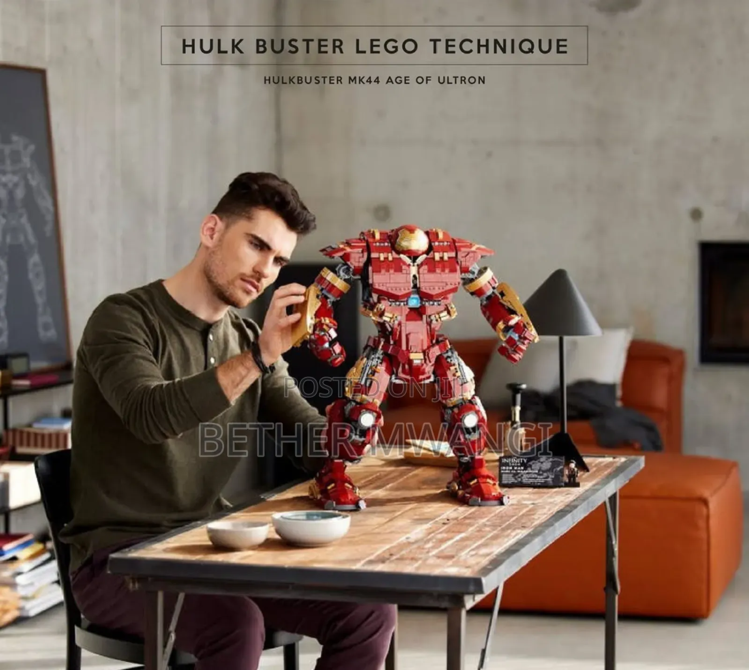 Hulk Buster Lego Technic