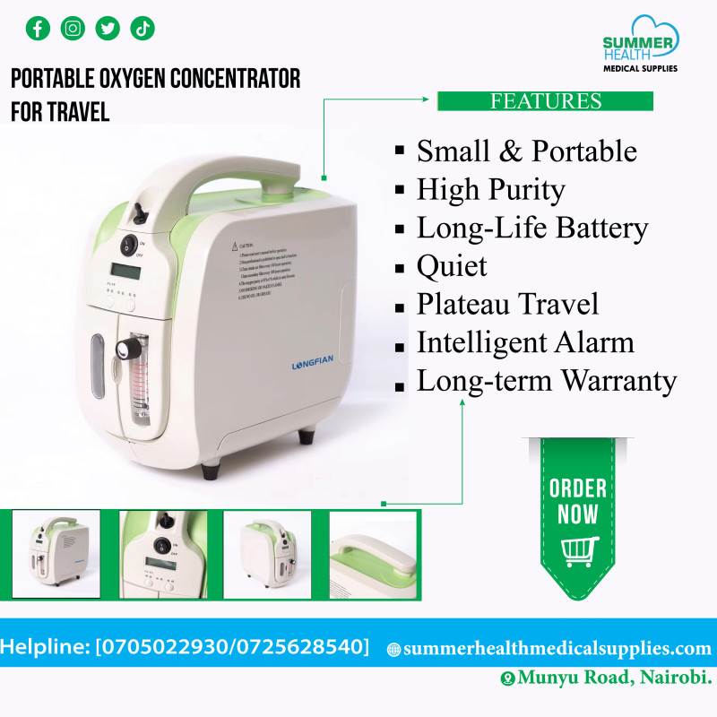 Portable 5l oxygen concentrator
