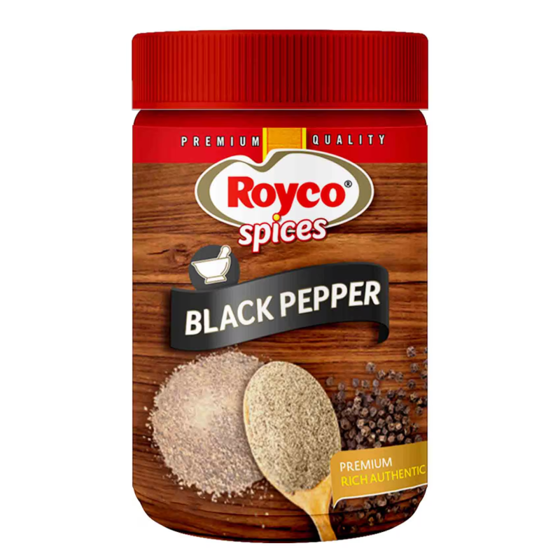 ROYCO BLACKPEPPER GROUND SPICE 12X90G