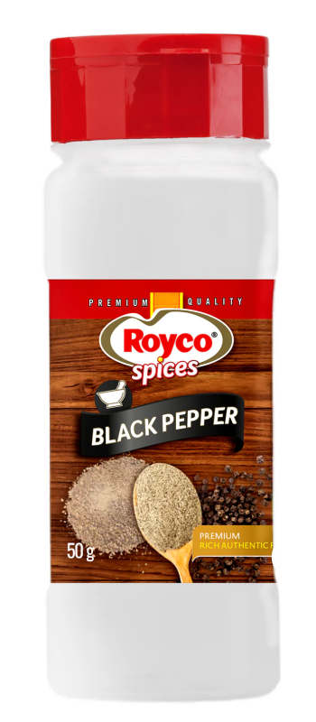 ROYCO BLACKPEPPER GROUND SPICE 24X50G