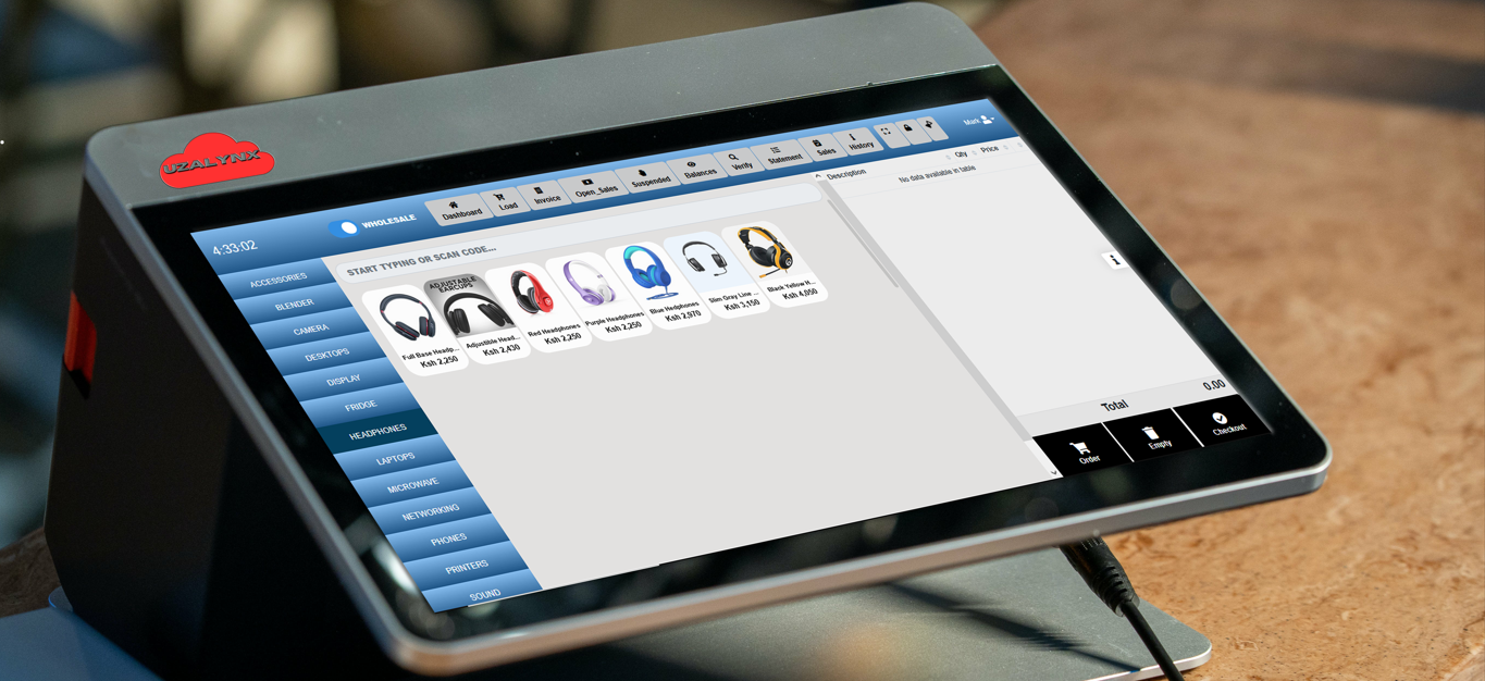 uzalynx point of sale(pos) and erp