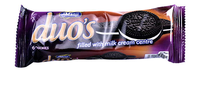 Manji Duos Cream Cookies 60g