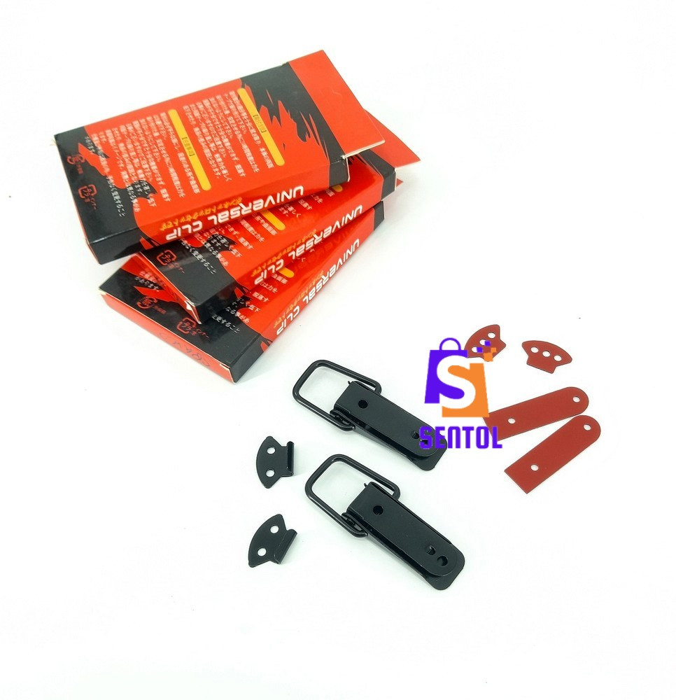 2PCS MOMO Branded Large Quick Release Car Bumper Clips Hasps