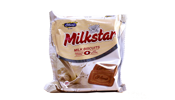 Manji Milk Star Biscuits 200g