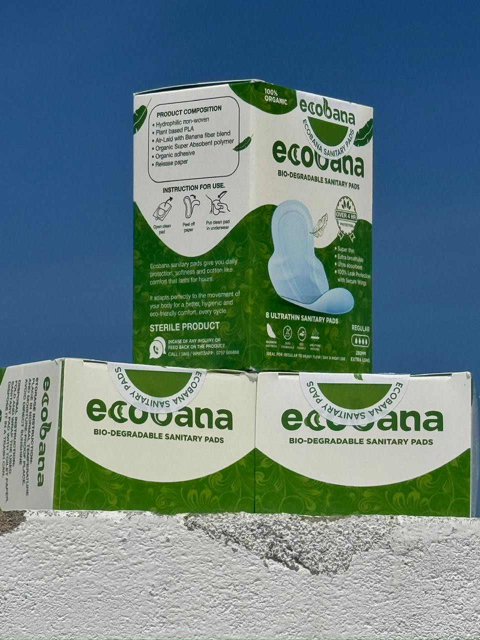 ECOBANA SANITARY PADS