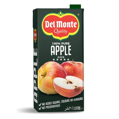 DEL MONTE PURE APPLE 1LTX12