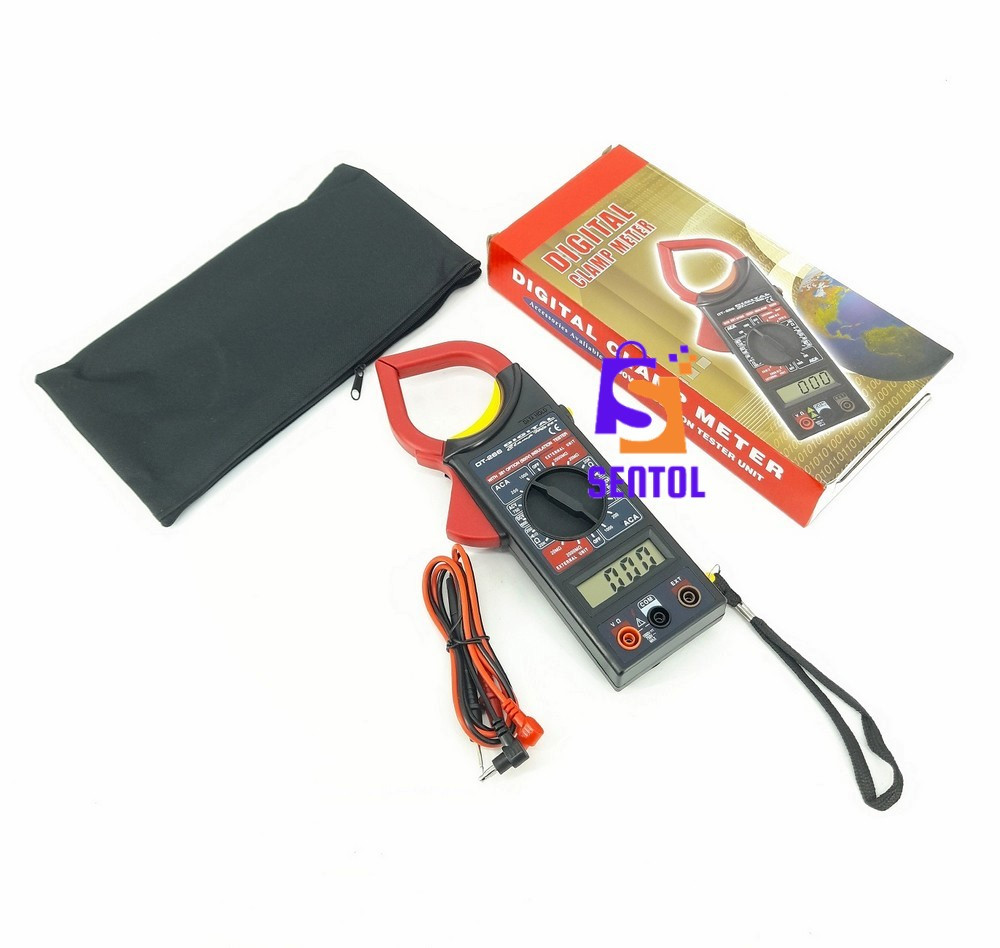 DT266 Full Size Professional Digital Clamp Meter Multimeter