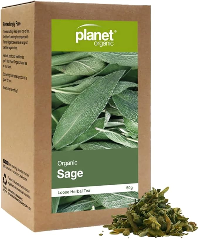 Winnie's Pure Health Organic Sage Loose Herbal Tea 50g