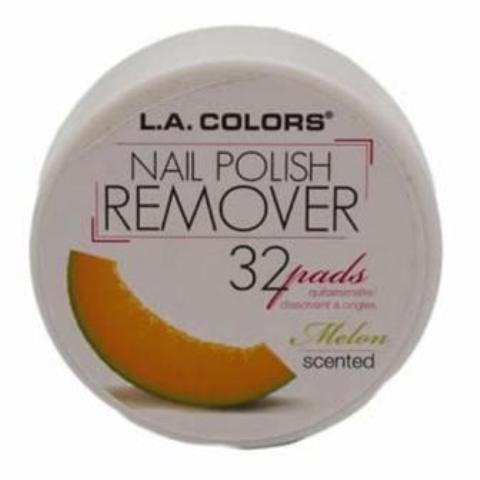 La Colors Nail Polish Remover Pads Peach Scented  CNR964