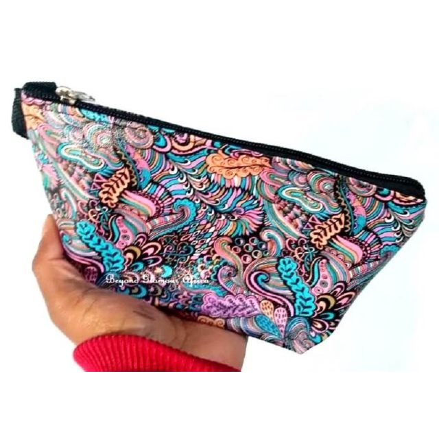 Ladies Multi color Coin and make up purse