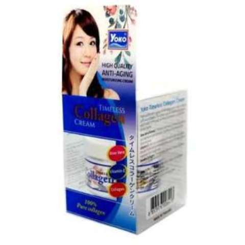Yoko timeless collagen cream.