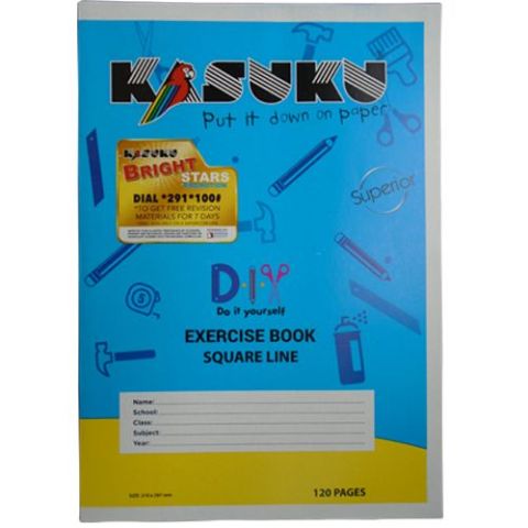 Kasuku Superior Exercise Books A4 Chip Board
