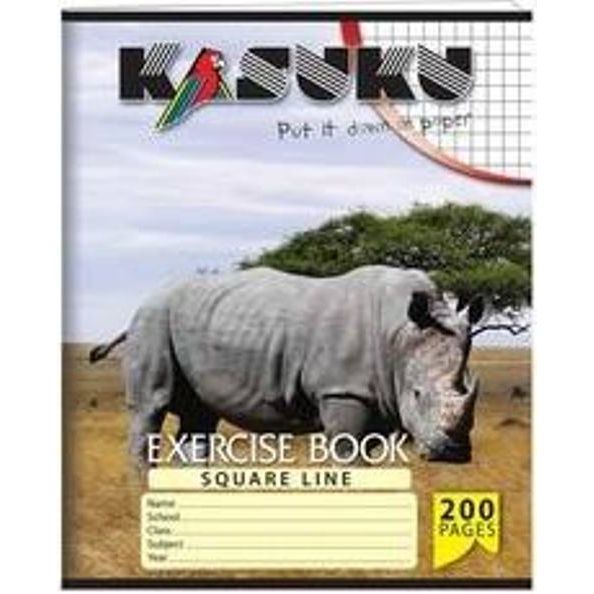 Kasuku Superior Exercise Book Square Line  Superior  H/c 200 Pages