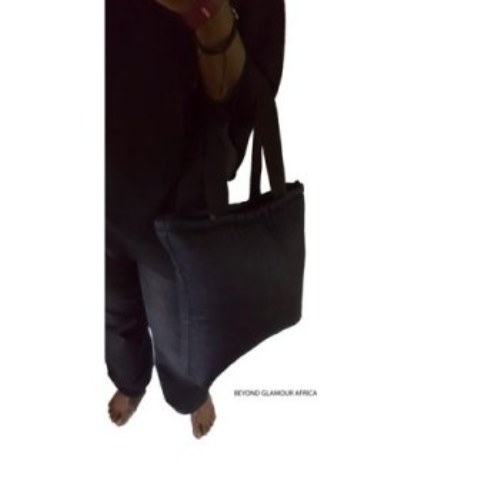 Ladies Navy Blue Denim Bag