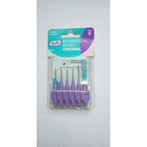 Tepe Interdental Brushes - 6 Pieces - Purple