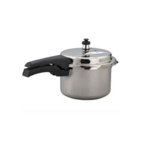 Jaipan Premium Aluminium 5.0 Litre Pressure Cooker - Silver