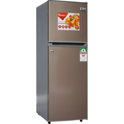 Ramtons 128 Liters 2 Door Direct Cool Fridge, Silver Rf/269