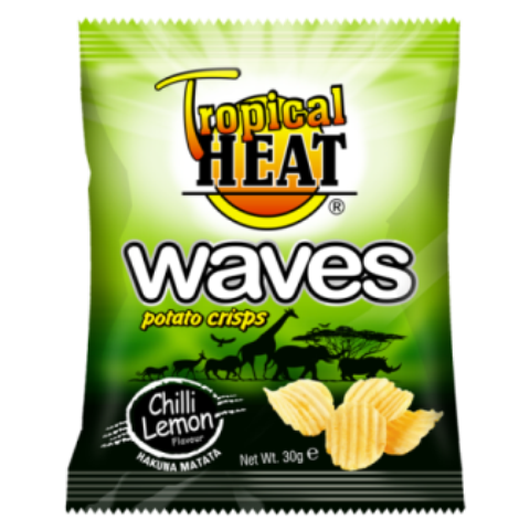 Waves crisps - Chilli Lemon 125g
