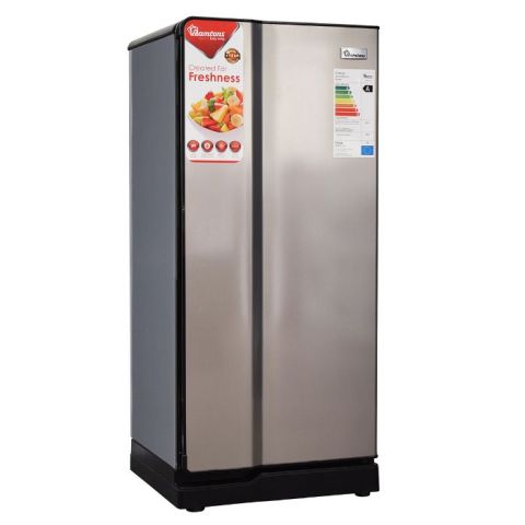 Ramtons 170 Litres Single Door Direct Cool Fridge, Titan Silver- Rf/219