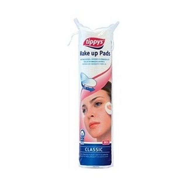 Tippys Make Up Pads Classic Round 120 Pieces
