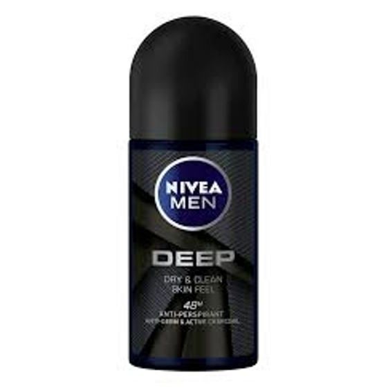 Nivea Deep Men Roll On 50 Ml