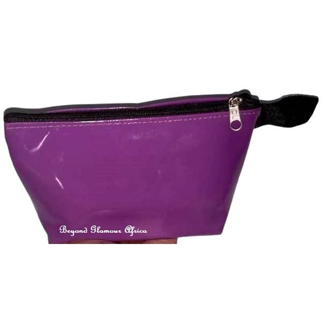 Ladies Purple Coin and make up purse