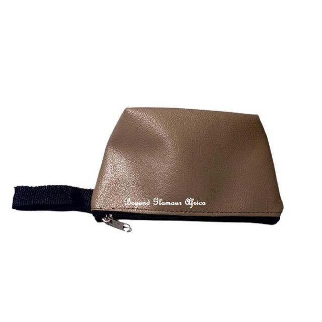 Ladies Nude Coin and make up purse