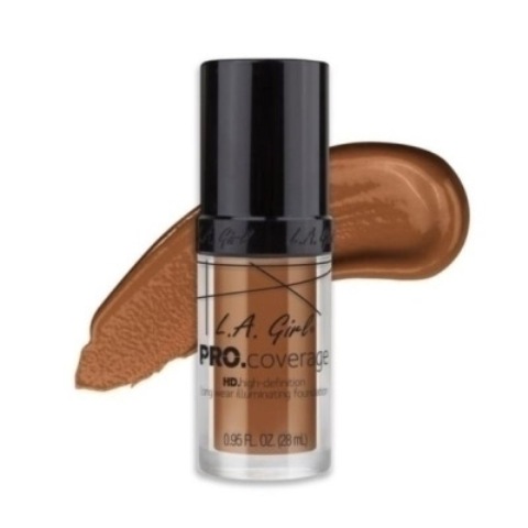 La Girl  Pro Coverage Illuminating Foundation Toast  -GLM653