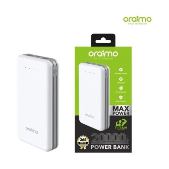 Oraimo 20000mAh OPB-P201D Max Powerbank