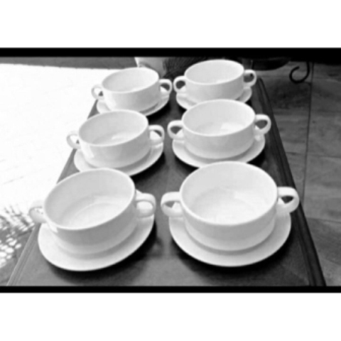 Soup and saucer