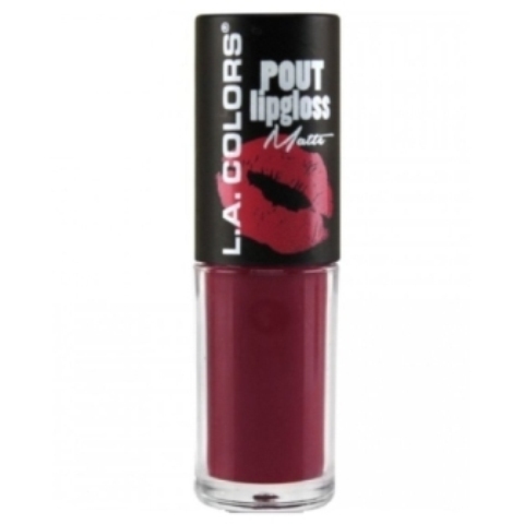 La Colors Pout Lipgloss Matte Kiss & Tell CLG633