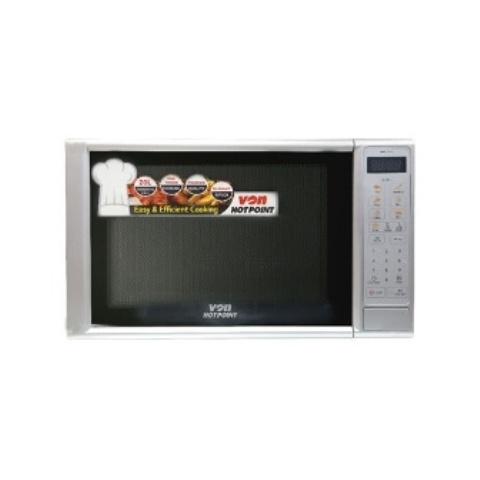 VON HMS-210DS/VAMS-20DGS Microwave Oven Solo. 20L, Mirror, Digital - Silver