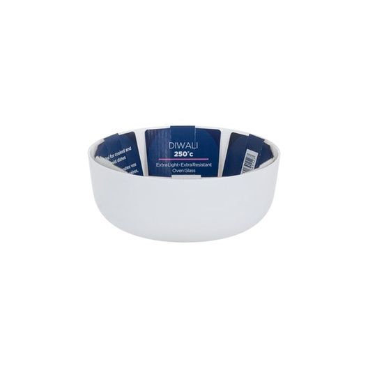 Luminarc N2945 Diwali White Service Platter - 18cm