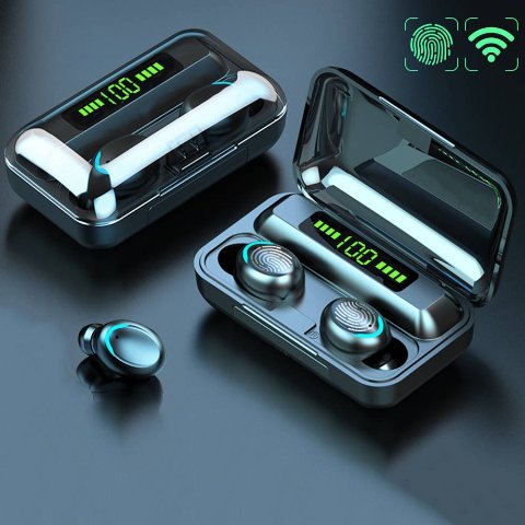 F9 5.0 True Wireless Earphones Waterproof
