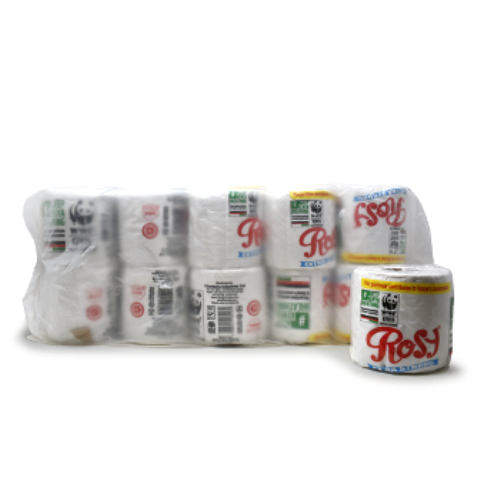 Rosy White Tissue 1 x 40 pcs bale (Wrapped)