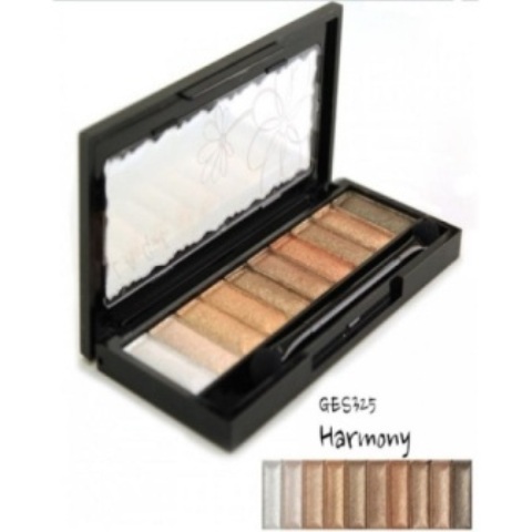 LA Girl 10 Color Eyeshadow Palette Harmony GES 325